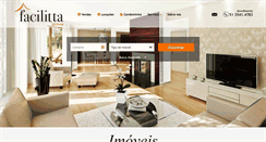Desktop Screenshot of facillitaimoveis.com